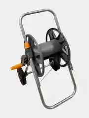 Тележка для шланга GLQ с металлической ручкой, на шланг 1/2" - 50м, 5/8" - 30м, 3/4" - 25м