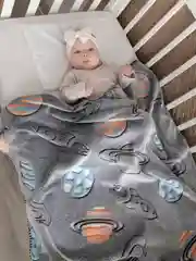 Плед светящийся в темноте детский 100х140 см