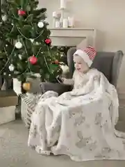 Плед для новорожденных плюшевый 100х118 см