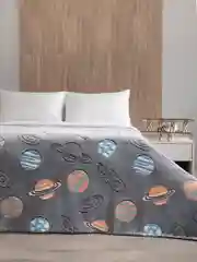 Плед светящийся в темноте 150х200 детский