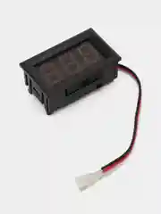 Красный вольтметр цифровой DC 5.00 - 30.0 V