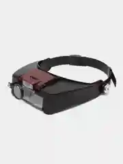 Лупа налобная 1.5/3.0/8.5/10.0x с подсветкой (2 LED)