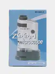 Микроскоп 20-40х карманный с подсветкой
