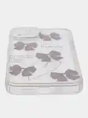 Вишнёвый iphone 13, Айфон 13 чехол матовый с объёмный с принтом для iPhone 13