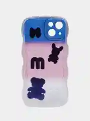 Конфетный iphone 13, Айфон 13 чехол матовый с объёмный с принтом для iPhone 13