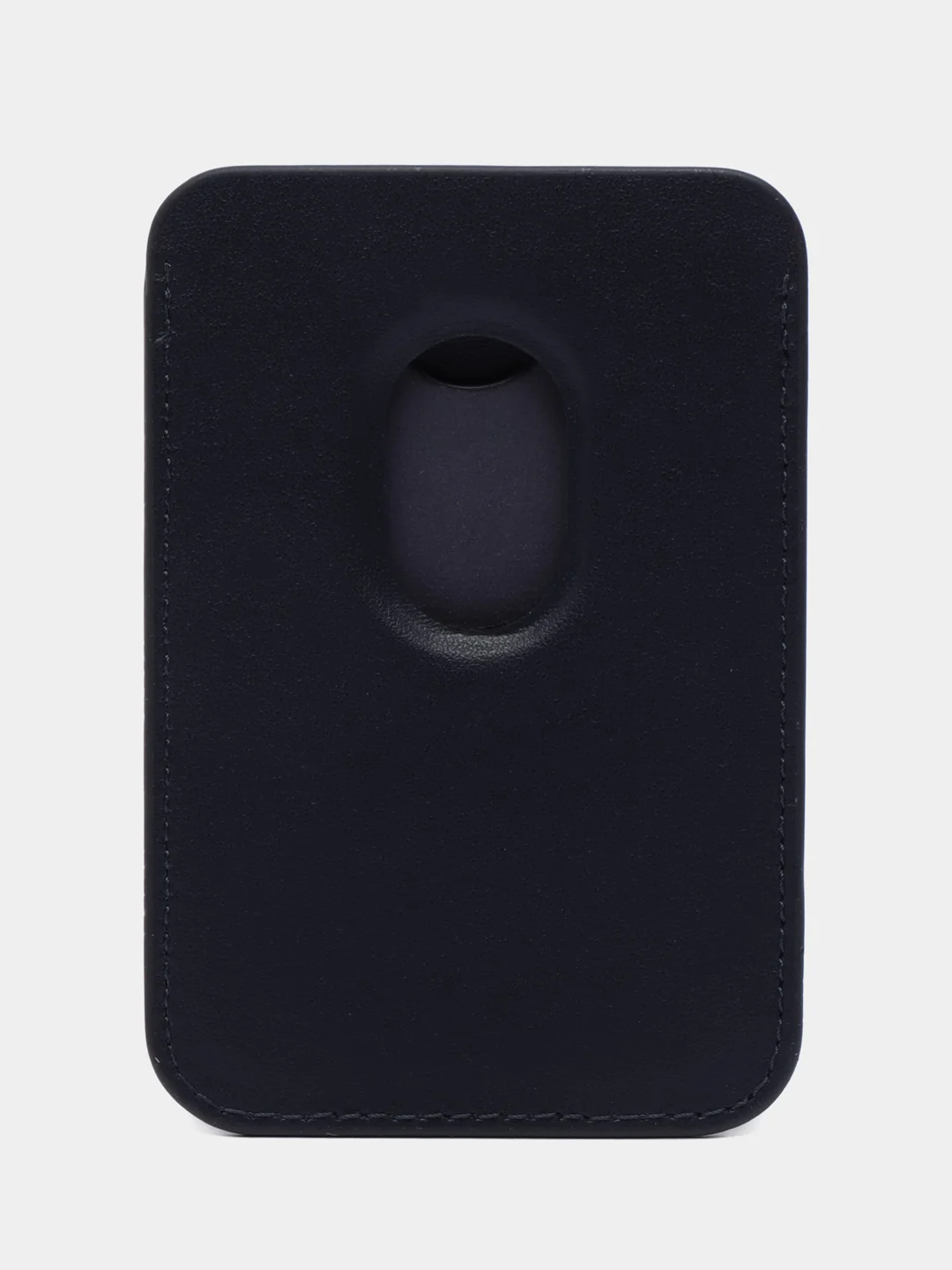 Голубой картхолдер на iPhone, с поддержкой MagSafe Leather Wallet с подставкой