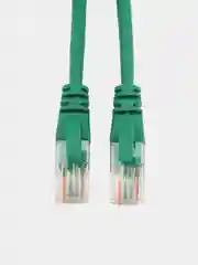 Патчкорд UTP кат.5E RJ-45 вилка <--> RJ-45 вилка, зеленый, 1 м.