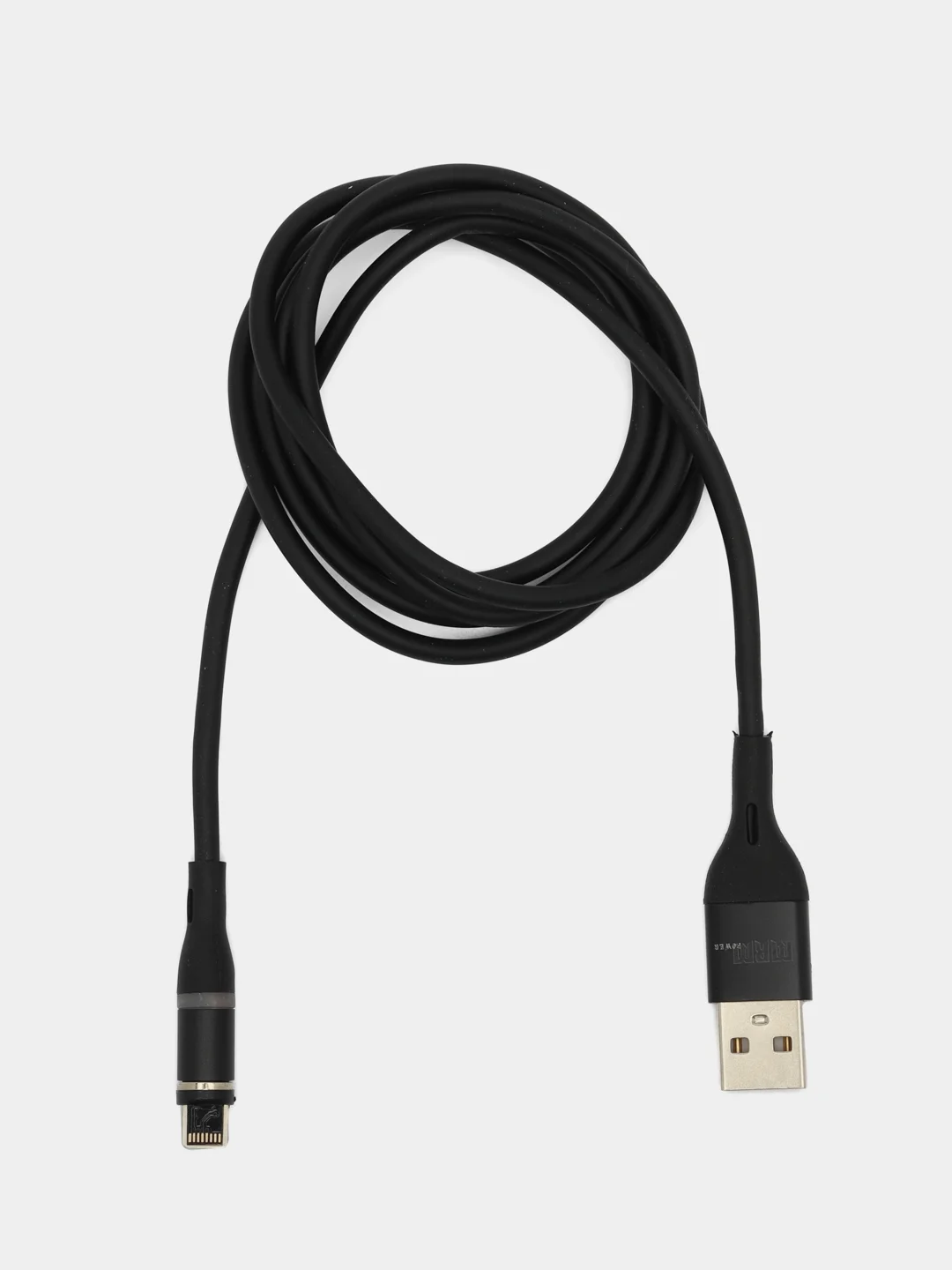 Магнитный кабель Pro Legend USB 2.0 A вилка --Lightning (iphone 5/6/7), черный 1 м