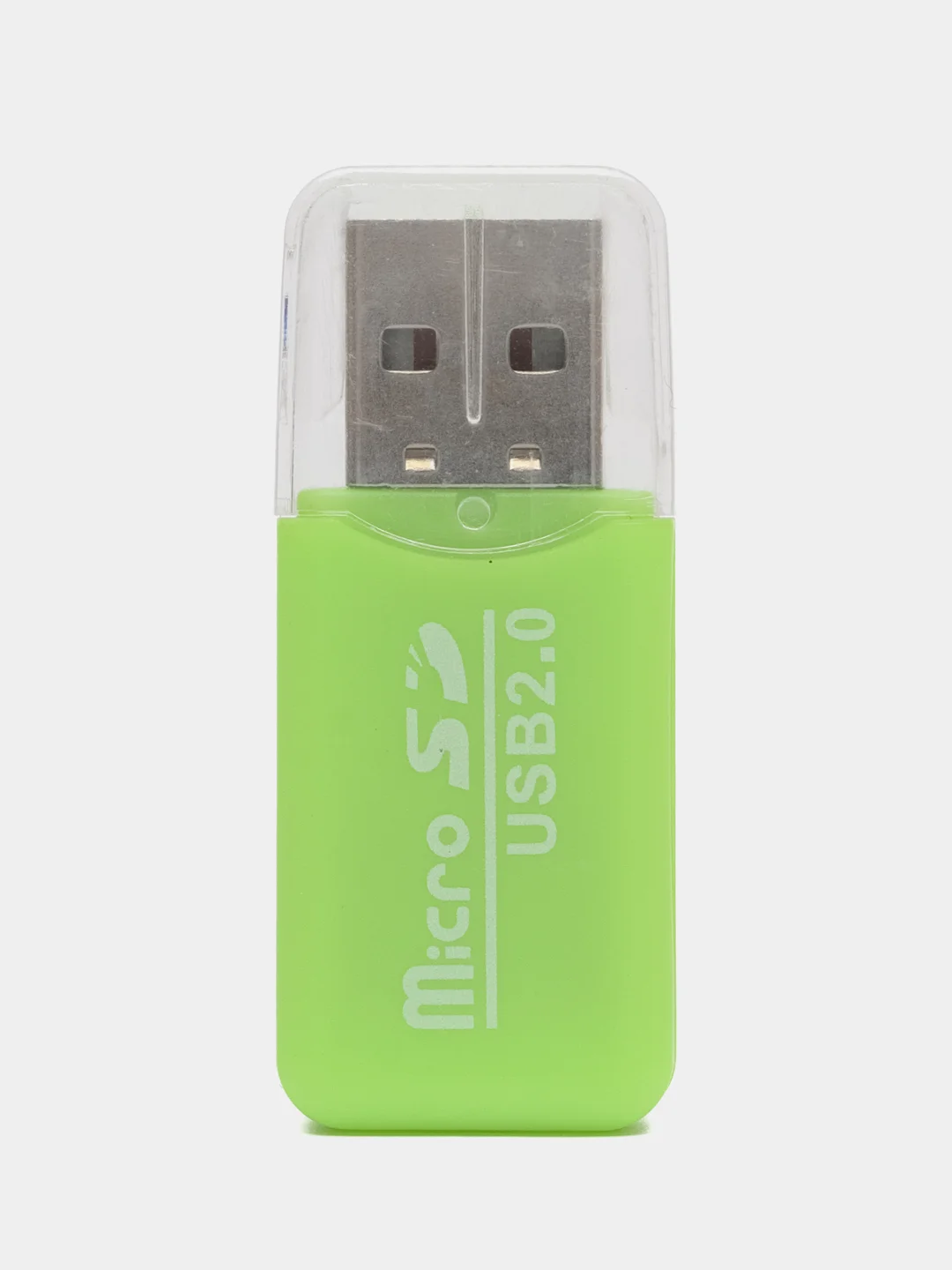 Лайм картридер USB - micro SD, переходник для карты памяти