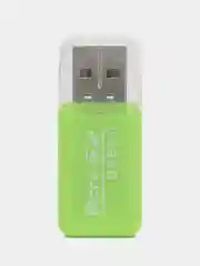 Лайм картридер USB - micro SD, переходник для карты памяти