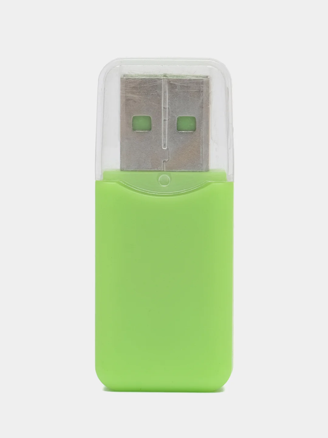 Лайм картридер USB - micro SD, переходник для карты памяти