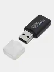 Черный картридер USB - micro SD, переходник для карты памяти
