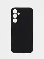 Черный чехол Samsung Galaxy A55 / Самсунг Галакси А55 черный, силиконовый, матовый