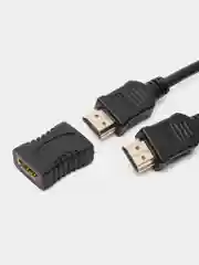 Кабель HDMI (F) - HDMI (M),  1.5 m, Pro Legend  ver 1.4, 3D, 4k