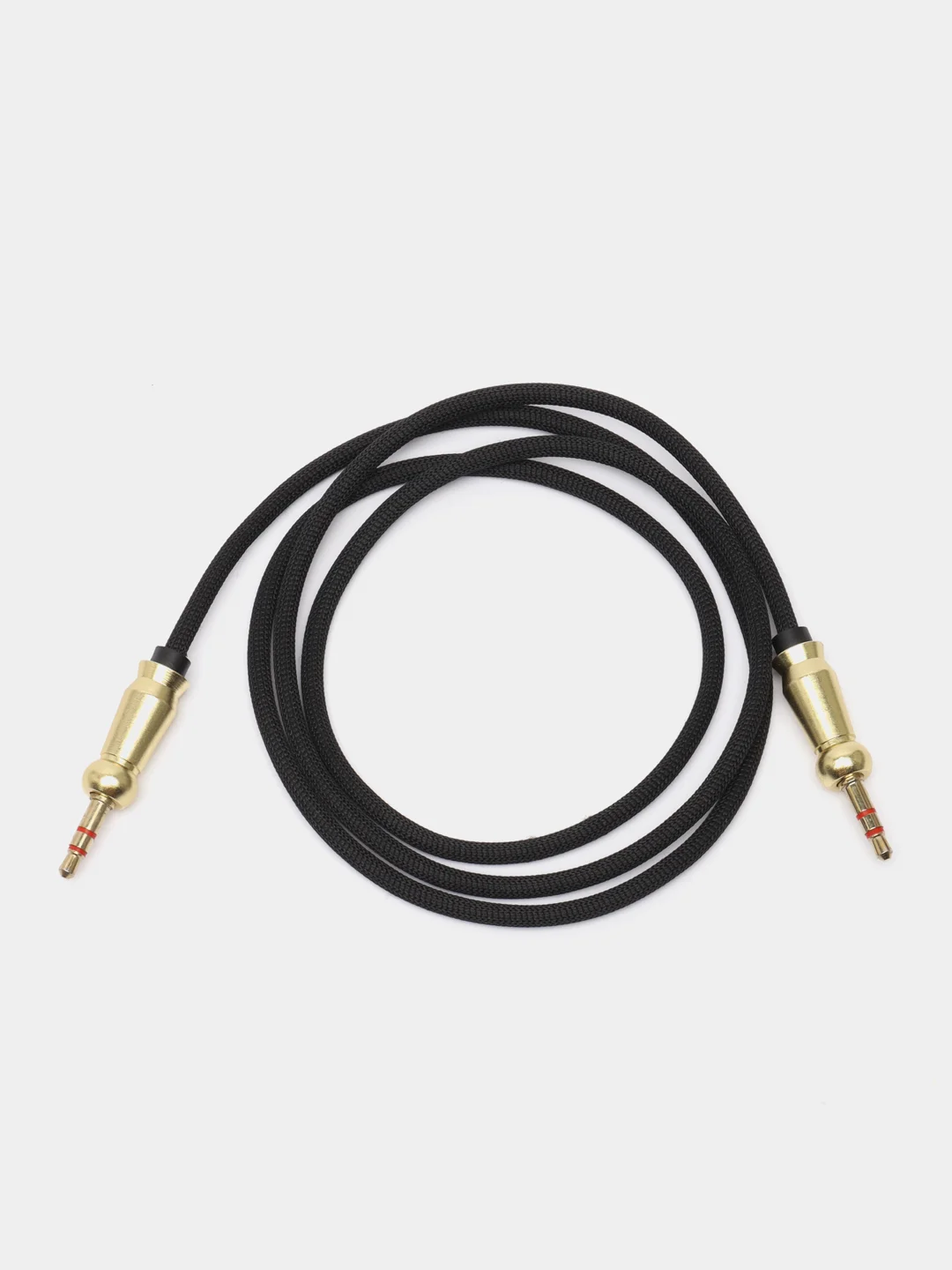 Кабель соединительный Pro Legend, 3.5 Jack (M)  - 3.5 Jack (M) тканевая оплетка, черный,1м