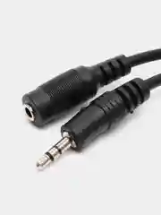 Кабель Jack 3.5 mm вилка <--> Jack 3.5 розетка, удлинитель, стерео-аудио, 3 м.