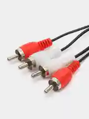 Kабель 2xRCA вилка <--> 2xRCA вилка, стерео-аудио, 1.5 м.