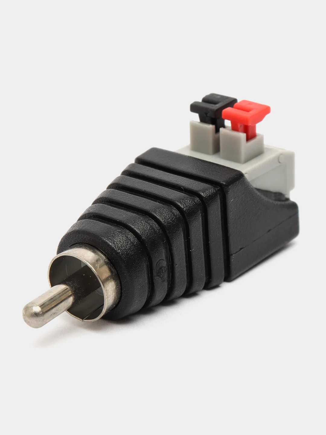Разъем RCA (папа) с зажимным механизмом