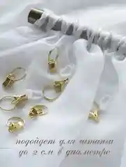 Тюль, вуаль, 400 х 240, однотонный, широкий, белый