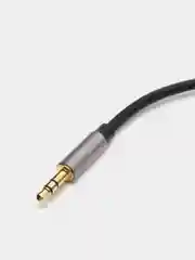 Серый металлик аудио кабель AUX тюльпаны 3.5 мм RCA 2 (папа) - 3.5 Jack (папа), от 1м и до 20м