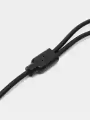 Серый металлик аудио кабель AUX тюльпаны 3.5 мм RCA 2 (папа) - 3.5 Jack (папа), от 1м и до 20м