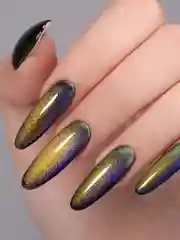 Фиолетовый гель лак  Foxy Expert кошачий глаз 9D (CATS EYE 9D) , 8 ml
