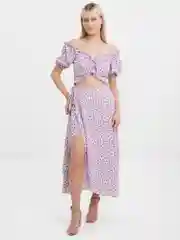 Белый комплект женский юбка и топ