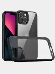 Прозрачный чехол для Apple IPhone 13 и 13 Mini / Айфон 13 и 13 Мини с силиконовым кантом