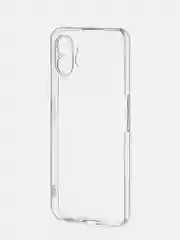 Молочный защитный чехол для Nothing Phone (2) силиконовый ROSCO прозрачный с бортиком защитой камер