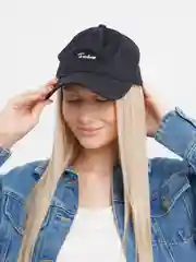 Черный бейсболка, кепка летняя женская, мужская, унисекс