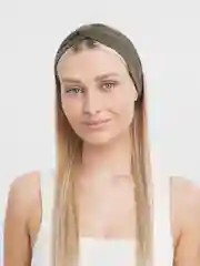 Зеленый повязка на голову женская, спортивная