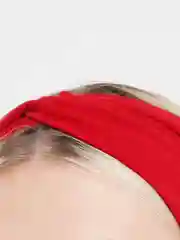 Бордовый повязка на голову женская, спортивная
