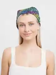 Разноцветный бандана леопардовая