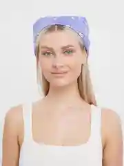 Лавандовый бандана