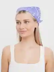 Лавандовый бандана