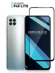 1-2 шт стекло для Huawei P40 lite защитное ROSCO с олеофобным покрытием и черной рамкой