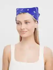 Синий бандана