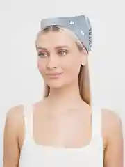 Серый меланж бандана