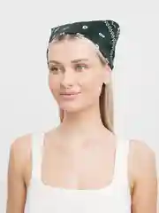 Тёмно-зелёный бандана