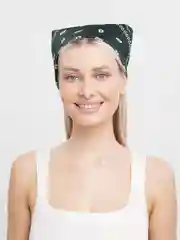 Тёмно-зелёный бандана