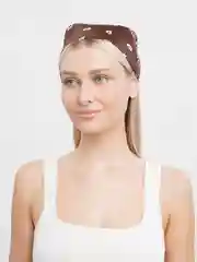 Коричневый бандана