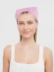 Розовый бандана