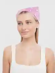 Розовый бандана