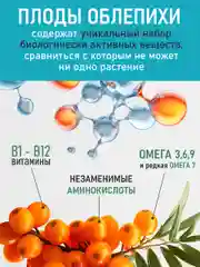 Шампунь для волос женский Natura Siberica "Облепиховый" дой-пак, 400 мл