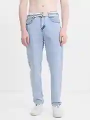 Светло-синий мужские джинсы бананы Levis/ джинсы мужские летние