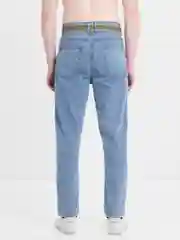 Светло-синий мужские джинсы бананы Levis/ джинсы мужские летние
