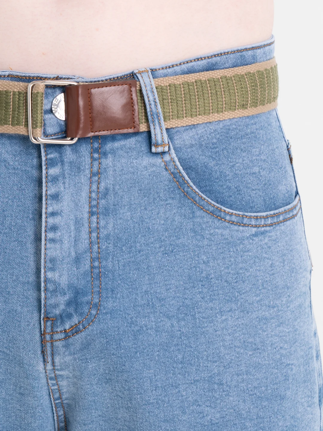 Светло-синий мужские джинсы бананы Levis/ джинсы мужские летние