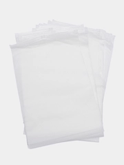 Упаковочные пакеты Zip Lock с замком-бегунком для хранения вещей и аксессуаров,50 штук