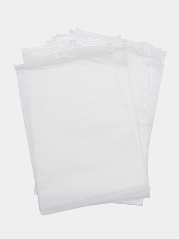 Упаковочные пакеты Zip Lock с замком-бегунком для хранения вещей и аксессуаров,50 штук
