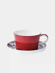 Набор чашка и блюдце TEA SET 1 BLU